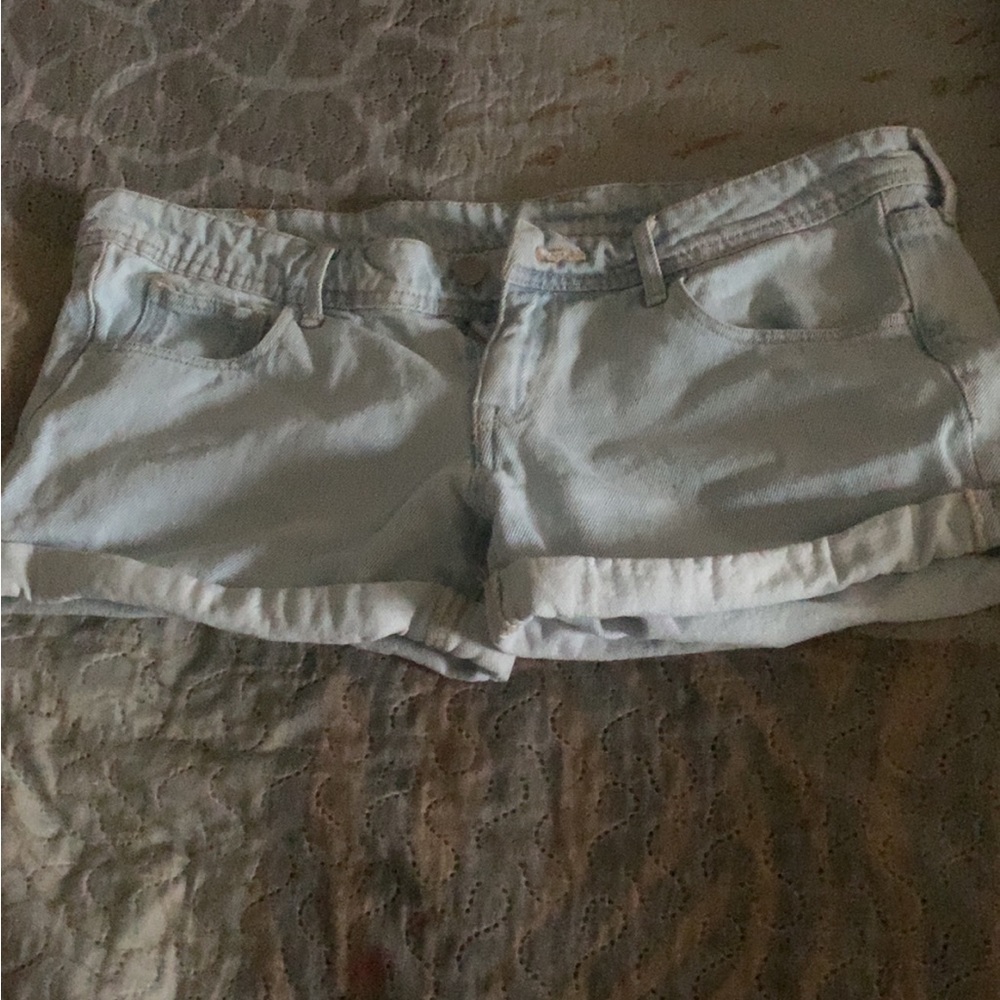 Light blue Jean shorts